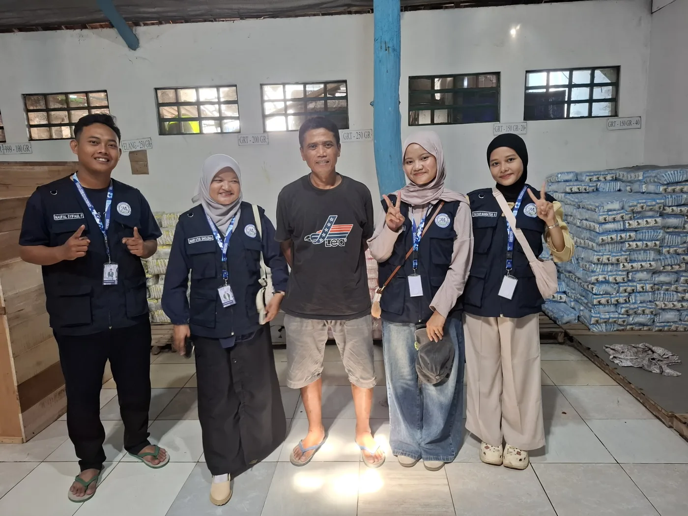 Kunjungan KKN UINSSC Kelompok 74