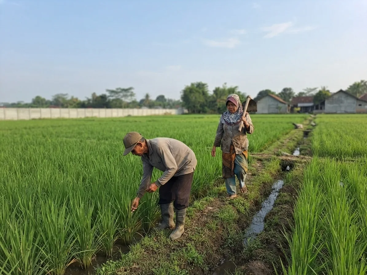 Profil & Kehidupan Petani Padi Desa Bendungan
