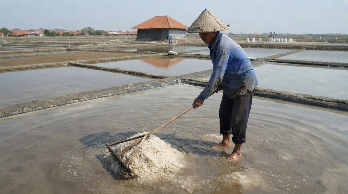 Profil Petani Garam Desa Bendungan